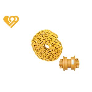 High Heat Treatment Track Chain Link For D4H Bulldozer
