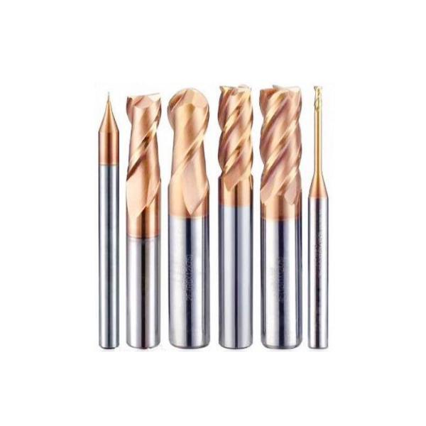HRC45 Degrees AlTiN Coating Carbide Ball Nose End Mill for Steel Iron and