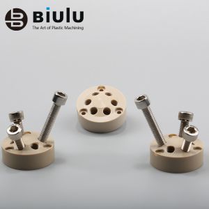 Custom High Pricesion Ceramic Peek Machining 0.01mm Tolerance OEM / ODM