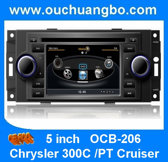 Ouchuangbo Car GPS DVD for Chrysler 300C /PT Cruiser Auto Radio 3G Wifi S100 Platform OCB-206