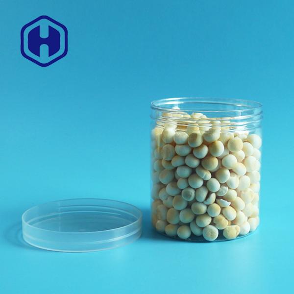 Buy FDA 385ml Transparent Leak Proof Plastic Jar With Screw Cap at wholesale prices