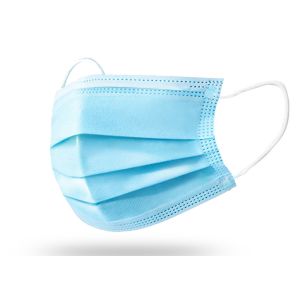 Individual FFP2 Disposable Earloop Face Mask 3 Ply Non Irritating