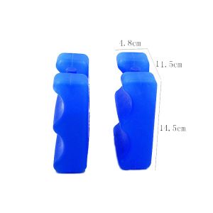 Thin Blue Costomized Gel Filled Ice Packs For Wine Cooler Box