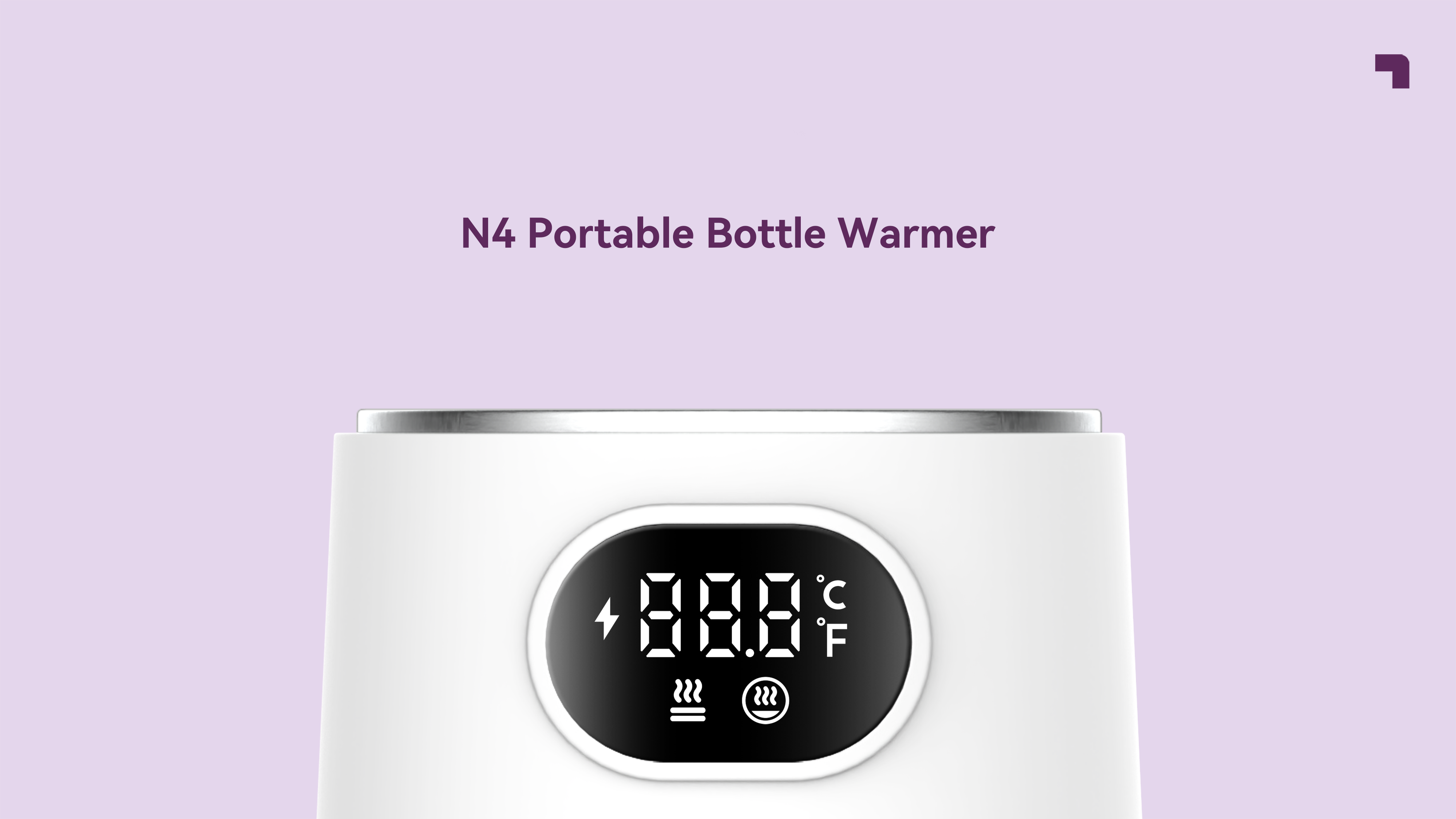 Newest Fast Heating Portable Bottle Warmer With 3 Adapter Cordless Travel Bottle Warmer With Most Bottles