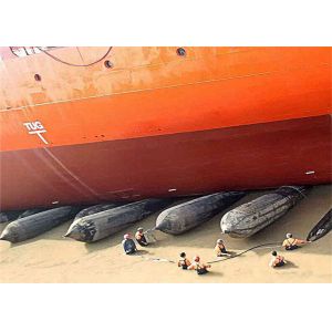 Ship Launching Landing Inflatable Rubber Airbags Customizable