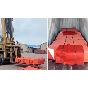 Gray Iron 10000kg Sand Casting GG150 Counter Weight