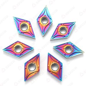 DNMG150608 DNMG150604 Steel Processing Turning Carbide Inserts CVD Coating