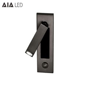 Contemporary flexible bed reading light hotel bedside wall light bedside wall