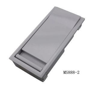 China Strong panel lock for mailbox and toolbox MS888 Grey color panel pull box lock on sale