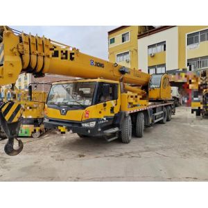 China 4 Shaft Number 2019 Xg 200ton Used Truck Crane Used Heavy Quipment Five-Arm Crane Jib on sale