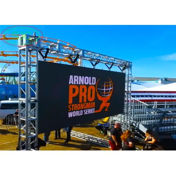 HD Outdoor P4 Rental LED Display Waterproof Die-Casting Aluminum Cabinet