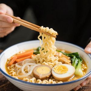 Vermicelli And Noodles Egg Flavor With Different Flavors