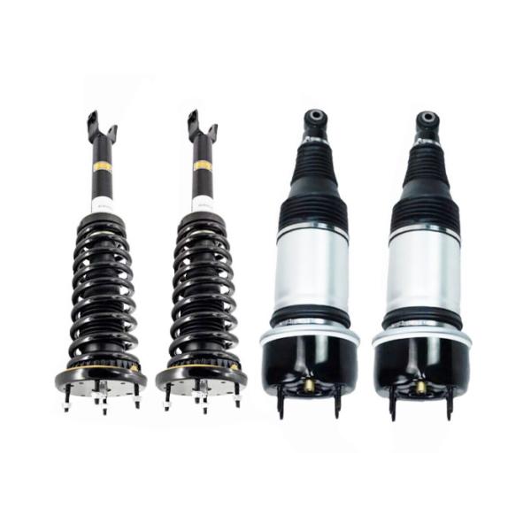 C2D18898 C2D13345 Front Rear Air Shock Struts Electric For Jaguar XJ XJR XJR575