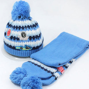 Buy Kids Winter Hat with Scarf at wholesale prices