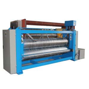 Roll To Roll Fabric Calender Machine , Two Roll Calender Machine