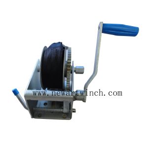 China 130mm Drum 700kg Marine Manual Hand Crank Winch on sale