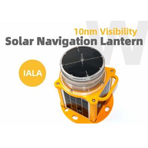 10nm Cardinal Buoys Lights Solar Powered Polycarbonate Shock Resistant