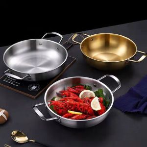 Hot Selling Korea Cooking Kitchen Cookware Induction Frying Pan Seafood Frying