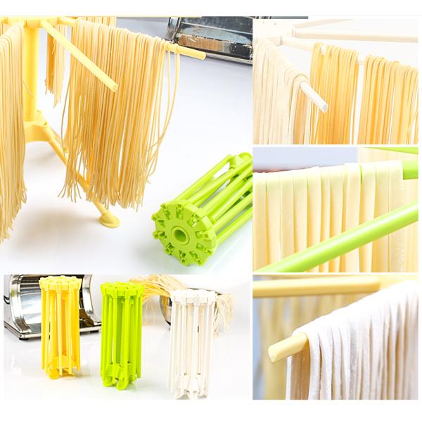 Shule Portable Fresh Pasta Dryer ABS PC 28*24*20cm Holds 500g Pasta Each Pole