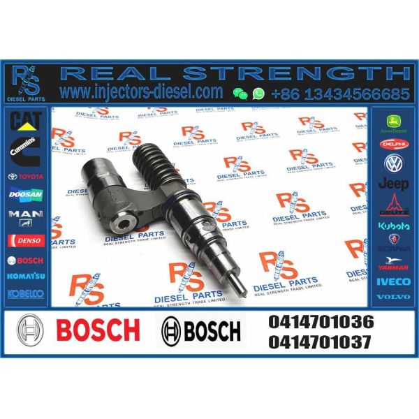 Construction Machinery Parts Common Rail Diesel Fuel Injector 0414701036