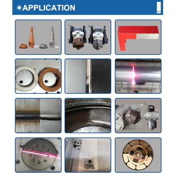 100w Pulse Fiber Handheld Laser Cleaning Machine Rust Removal