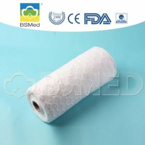 Medical Embossed 100 Cotton Gauze Roll 8% Max Humidity White Color