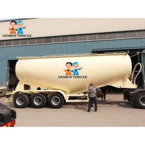 Quality 40 Foot Construction Pneumatic 25cbm Cement Storage Trailer for sale