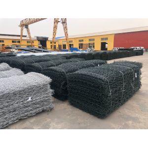 0.5m - 2m Height Gabion Weaving Mesh Black Welded Mesh