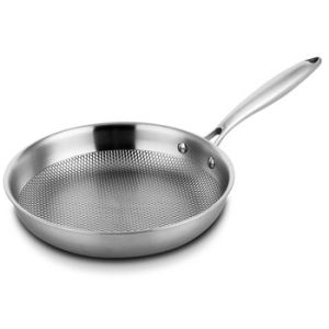 Honeycomb Kitchen Frying Pan Nonstick Hybrid Stainless Steel Frying Pan