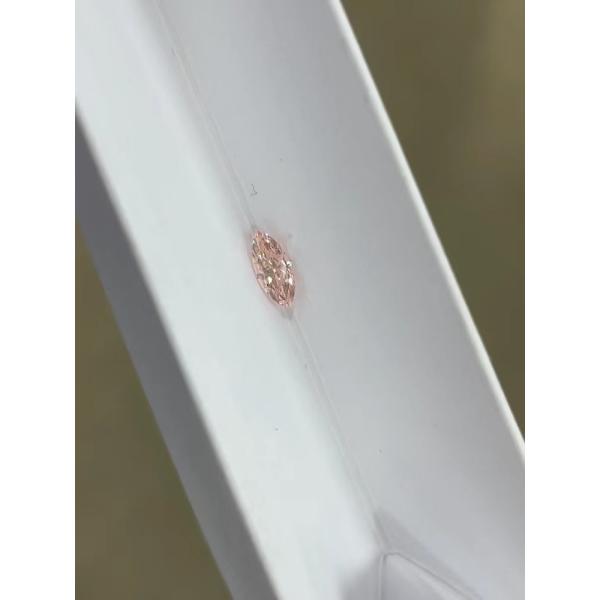 HPHT Pink Equine Eye Laboratory Made Diamonds Jewelry Decorations