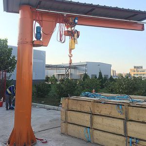 Silence Swivel Q235B 1.5T Pillar Mounted Jib Crane