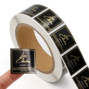 Custom Logo Stickers Packaging Labels