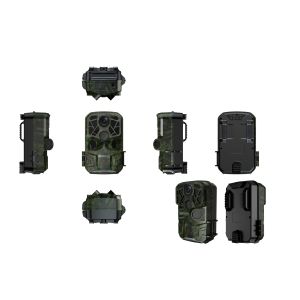 IP56 Waterproof Night Vision Trail Camera 3 PIR Sensors 4k Wildlife Infrared