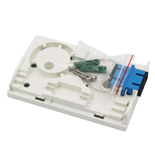 Buy SC/LC Polymer Synthetic Plastic Fiber Optic Cable Termination Box at wholesale prices