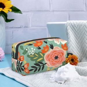 Multifunctional Waterproof Cosmetic Bags Toiletry Bag Digital Printed