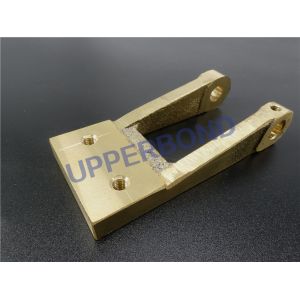 Metal Gold Color Cigarette Machinery Push Arm Spare Parts