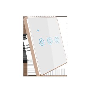 Tuya Smart Wifi Switch For Eu Standard 3 Gang Metal Bezel App Remote Schedule