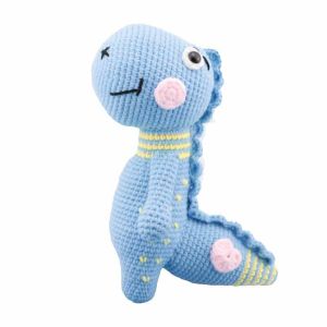 Lifelike Polyester Stuffed Handmade Crochet Doll