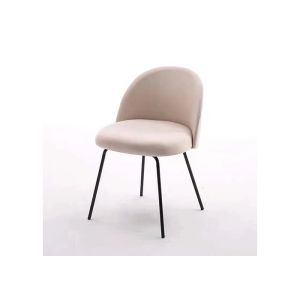 China Low Back Contemporary Banquet Tufted Velvet Dining Room Chairs on sale