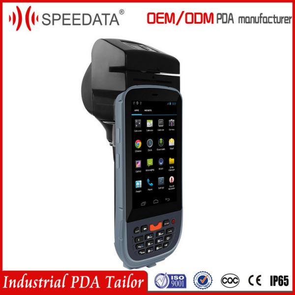 4.5 inch Touch Screen android Programmable Mobile Data Terminal Pda Printer with