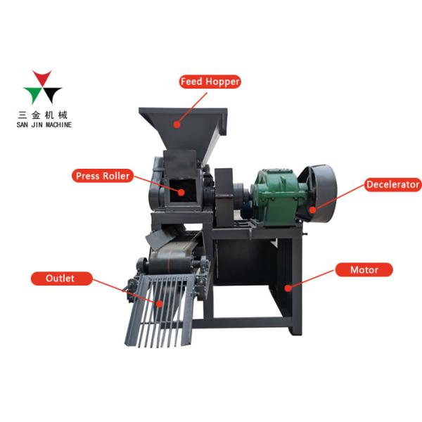 Buy 14r/Min 3t/H BBQ Charcoal Briquette Making Machine at wholesale prices