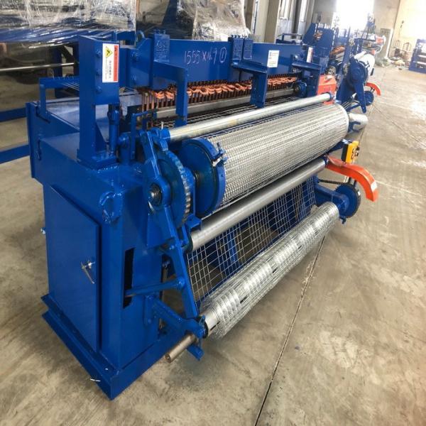 Buy 6ft Width Subcontrol Welded Mesh Making Machine , EDP Chicken Mesh Making Machine at wholesale prices