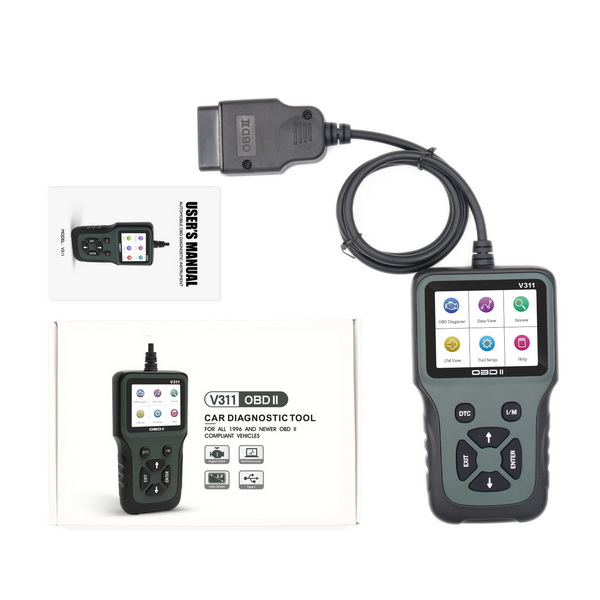 V311 OBDII Car code Scanner Engine Code Reader OBD2 coder Diagnostic Tool