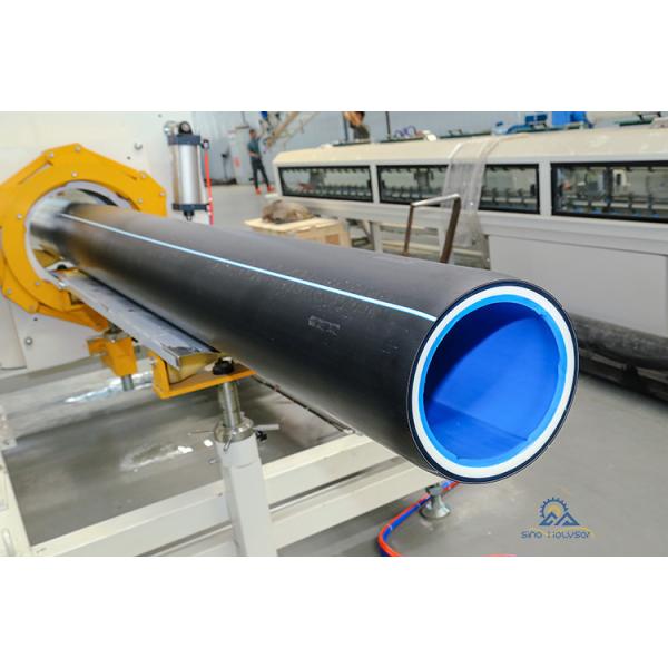 HSJ-65/33 20-63mm HDPE Pipe Making Machine / HDPE Pipe Manufacturing Plant Customized