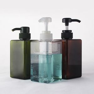 China SGS 4oz 200ml Amber Refillable PET Plastic Cosmetic Spray Bottles on sale