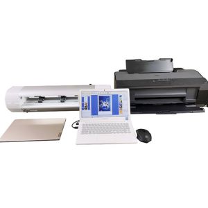 Daqin Software Laptop Skin Making Machine That Cuts Stickers