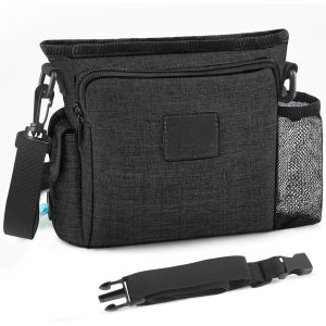 Portable Walking Fanny Pack Built-in Poop Custom with Multiple Pockets