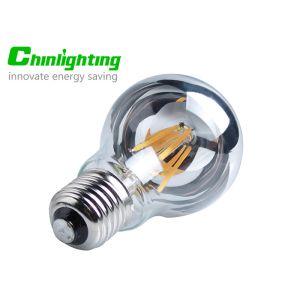 Part Silver Plated Glass PSE A60 Filament Bulb LED Lights