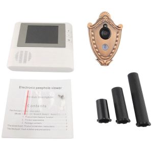 2.8" LCD Screen Digital Door Peephole Viewer Camera IR LED Night Vision Home