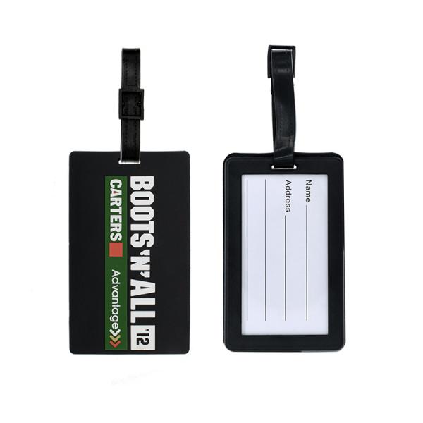 Buy Custom Flexible PVC Luggage Tags Suitcase Bag Labels, Cruisetags, Standard Cruise Ship Luggage Tags at wholesale prices